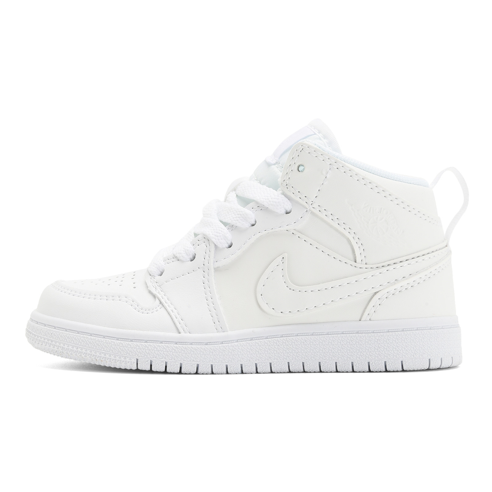 Youth Running Weapon Air Jordan 1 White Shoes 0111